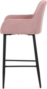 Barová stolička ružová AUB-V4009 PINK6
