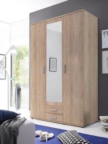 Šatníková skriňa Karl, dub sonoma