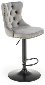 Barová stolička H-117 sivá