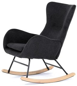 Autronic BONTEC Hojdacie kreslo, čierna, látka, AK-376 BK2 Farba: Biela