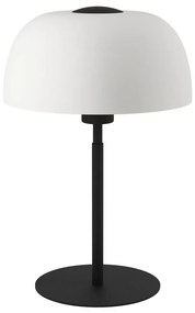 Eglo Eglo 900142 - Stolná lampa SOLO 1xE27/40W/230V čierna/biela EG900142