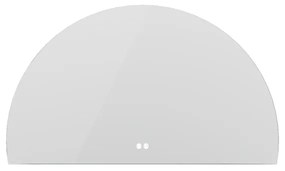 Erga Kori, polkruhové LED zrkadlo 80x140cm, 3105 lm, 3 farby svetla, ERG-V01-KORI-8014-CL