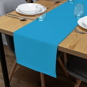 Biante Dekoračný behúň na stôl Rongo RG-073 Modrý 35x180 cm
