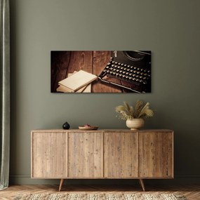 Obraz písacieho stroja (120x50 cm)