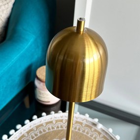 Toolight Toolight, bezdrôtová nočná USB lampa APP1360-T, mosadzná, OSW-08623