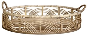 Chic Antique Okrúhly podnos Bamboo/Rattan Ø 45 cm
