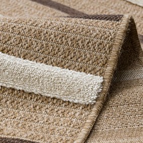 Dywany Łuszczów, Kusový koberec Spark 0686A beige/cream, 140x190, béžová, chodba / predsieň