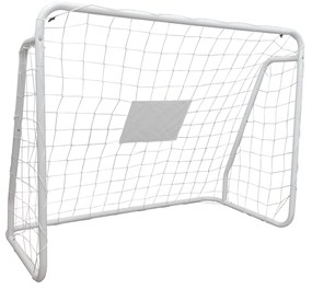 Zostava 2 futbalových bránok 124x96 cm