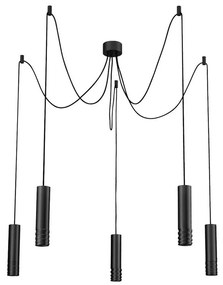 Azzardo AZ3405 - Luster na lanku LOCUS 5xGU10/35W/230V