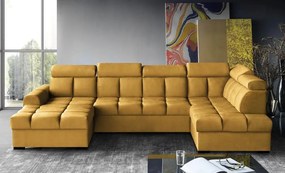 Sedacia súprava GOMEZ U Poťahová látka: akciová, Prevedenie (roh): Ľavé