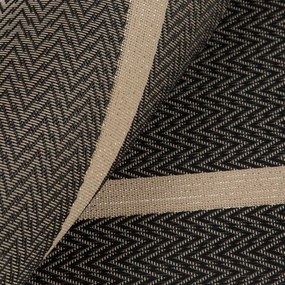 Podložka pod tanier ELLA hnedá / zlatá (6 ks)