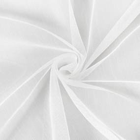 Svetlo smotanová záclona s perleťovo vytkávanou bordúrou zámocký vzor do oblúčka ZAC-026 výška 300 cm Iba metráž