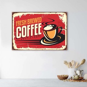 Gario Obraz na plátne Retro čerstvo pražená káva Rozmery: 60 x 40 cm