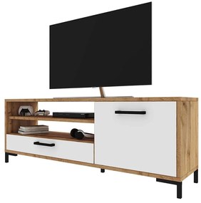 TV skrinka/stolík Cascade  (dub lancaster + biela). Vlastná spoľahlivá doprava až k Vám domov. 1098745