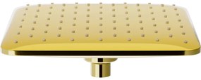 Mexen príslušenstvo, sprchová hlavica 20x20cm, D-62, zlatá, 79762-50