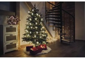 LED Vonkajšia vianočná reťaz 50xLED/8 funkcií 14,8 m IP44 teplá biela