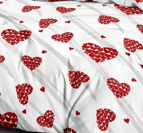 Posteľné obliečky Homa RELAN HEARTS 7-dielna sada 140x200 cm