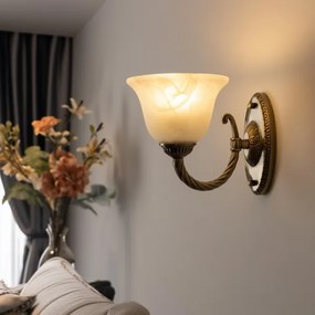 Brilagi - Nástenná lampa CLASSIC 1xE27/60W/230V mosadz