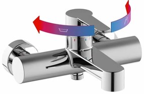 Ravak X070115 - Vaňová batéria PURI lesklý chróm