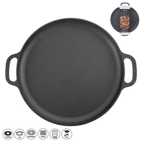 Grilovacia liatinová panvica ø 35 cm LITINA – Orion