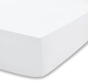 Biela plachta z organickej bavlny Bianca Organic, 135 x 190 cm