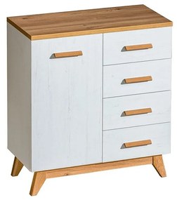 Komoda Kapucin K8 (borovica andersen + dub nash). Vlastná spoľahlivá doprava až k Vám domov. 1122398