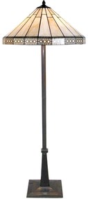 Stojacá lampa Tiffany - Ø 50*164 cm 2x E27 / Max 60W