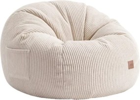 Sedací vak s podnožkou COMFY 3.0 béžový