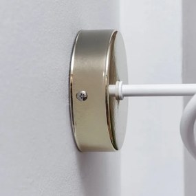 Nástenné svietidlo OXFORD 1xE27/15W/230V zlatá/biela