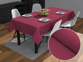 Biante Veľký dekoračný obdĺžnikový obrus BKS-414 Malinovo červený 160x200 cm