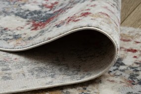 Koberec / behúň DISTIN 0123A ružový / púdrový / biely