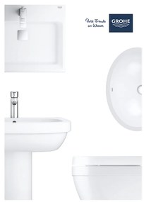 GROHE Bau Ceramic - Závesné WC, alpská biela 39427000