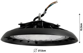 BERGE LED svietidlo High Bay UFO EcoPlanet - 100W - 10 000 lm - neutrálna biela