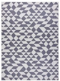 Koberec SIZAL SION geometric 22373 ecru/nebeský/rúž