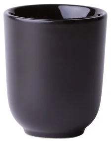 Šálka bez uška čierna 220 ml - Flow - 453121
