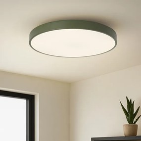 Brilagi - LED stmievateľné stropné svietidlo POOL LED/60W/230V 3000-6000K 60 cm zelené s diaľkovým ovládaním