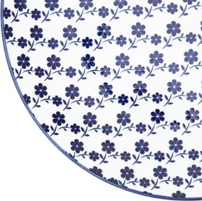 Tanier NAVIA granátový s kvetmi 875521
