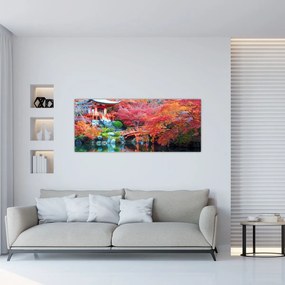 Obraz - Orientálna krajina (120x50 cm)