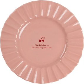 Dezertný tanier CHERISH LOVE ružový 723438