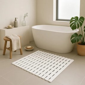 Kúpeľňová predložka biela