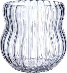 PEARL Lampáš sklenený 19  cm - číra