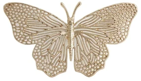 Kovová nástenná dekorácia 41x23 cm Butterfly – Light &amp; Living