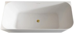Cerano Brilante, akrylátová voľne stojaca akrylátová vaňa 170x75 cm, ľavá, biela, CER-CER-414548