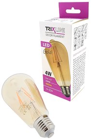 LED Žiarovka decor filament ST64 4W E27