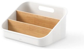 Biely plastový kúpeľňový organizér na kozmetiku Bellwood - Umbra