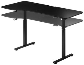 InternetovaZahrada Kancelársky stôl 160x75cm - čierny