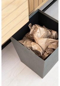 Sivý odpadkový kôš Sofia Canvas Paper Laminate – Bigso