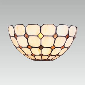 PREZENT Nástenné mozaikové osvetlenie TIFFANY, 1xE14, 40W
