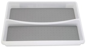 Sivý plastový príborník do zásuvky 32.5 x 23.5 cm - Addis