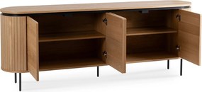 Komoda Beck 200 cm dub přírodní